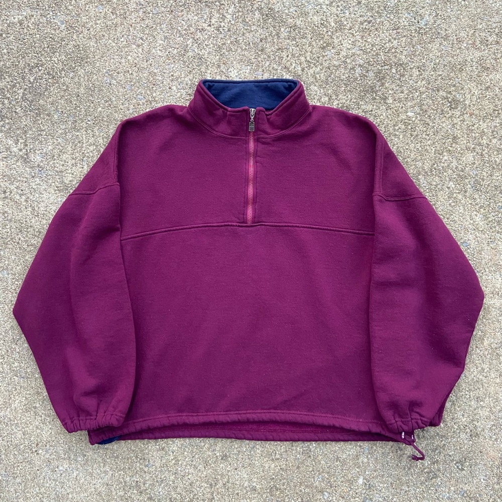 90’s Russell 1/4 Zip-up Jacket